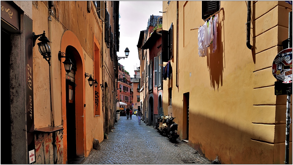 ... unterwegs durch Trastevere ...