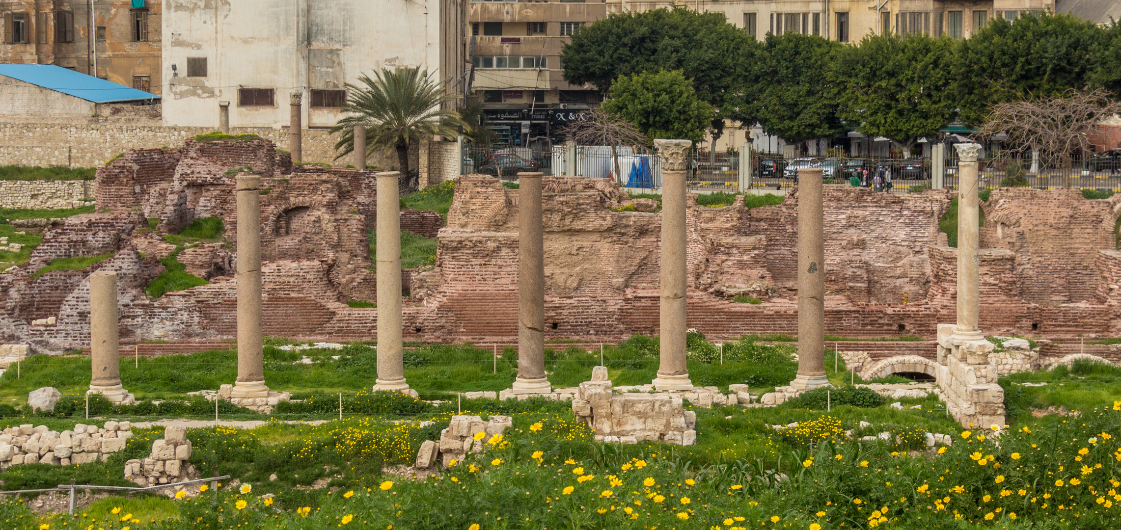 Unterwegs im antiken Alexandria