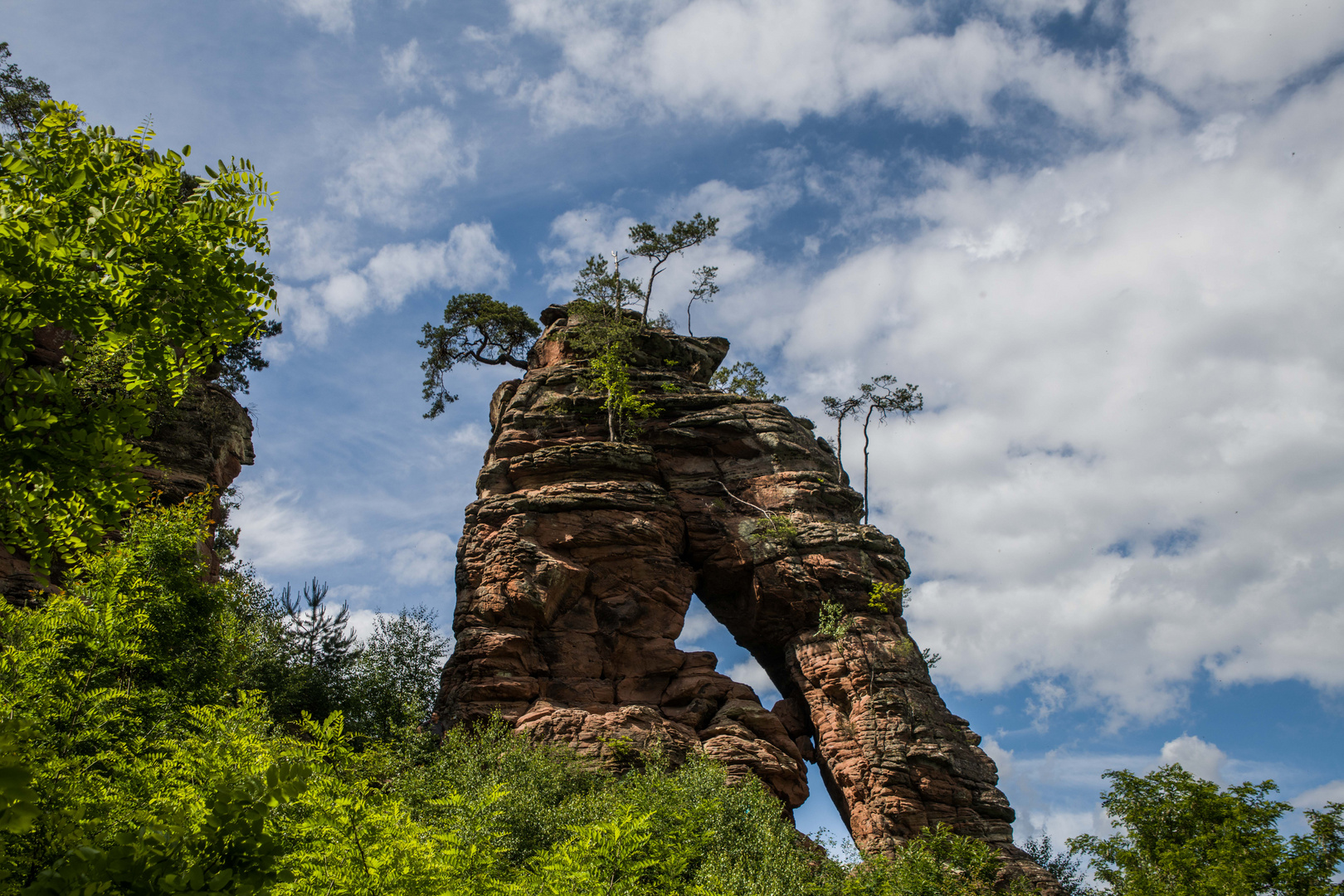 unterwegs im Dahner Felsenland