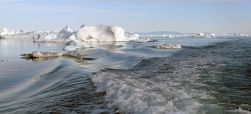 Unterwegs im Eisfjord