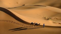 Unterwegs im Erg Chebbi