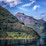 ... unterwegs im Fjord ...