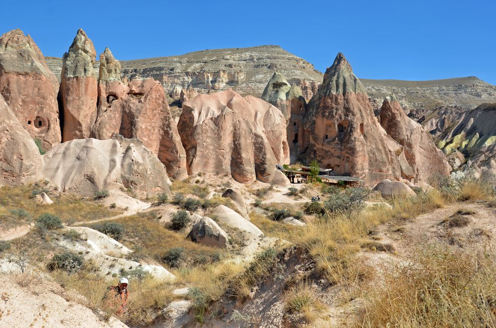 Unterwegs im Göreme-Tal in Kappadokien