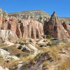 Unterwegs im Göreme-Tal in Kappadokien