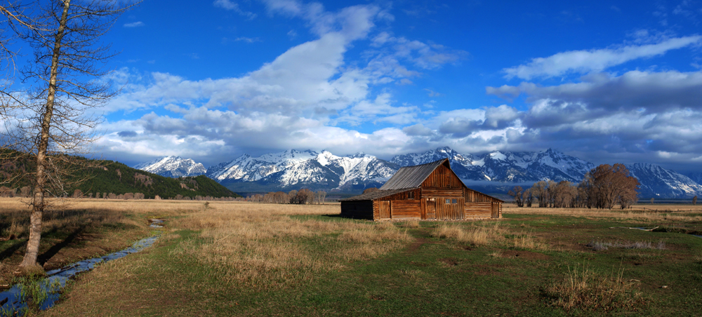 unterwegs im Grand Teton Nationalpark