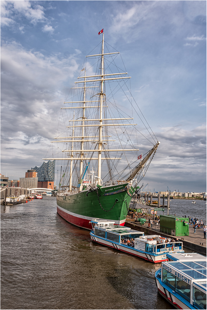 Unterwegs im Hamburger Hafen