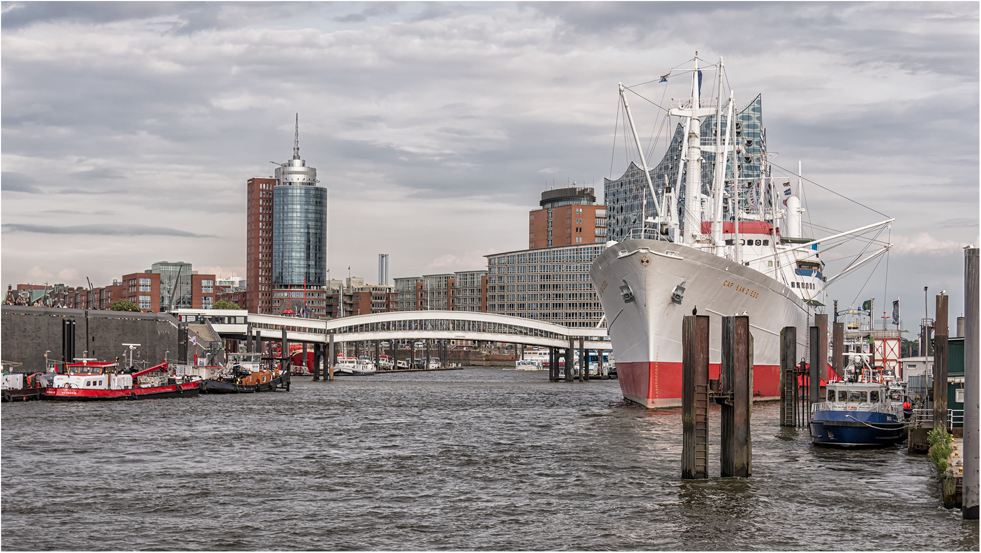 Unterwegs im Hamburger Hafen