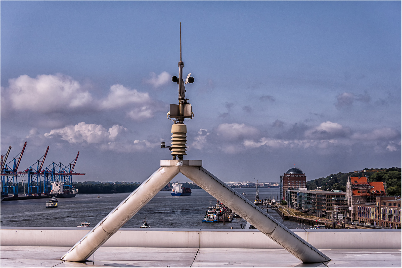 Unterwegs im Hamburger Hafen