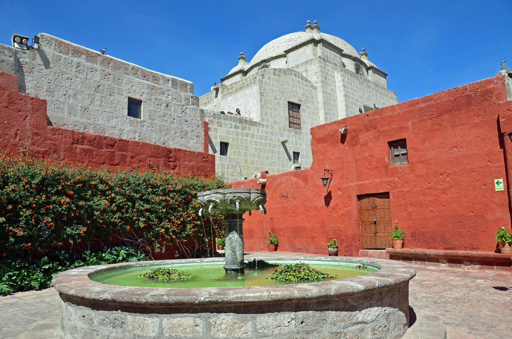 Unterwegs im Kloster Santa Catalina in Arequipa