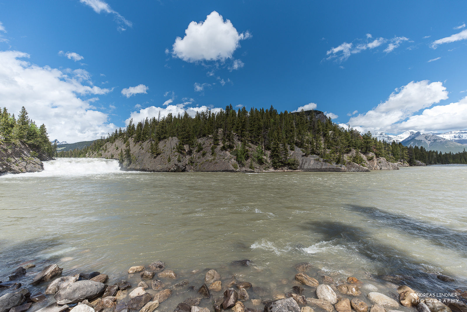 Unterwegs im "land of the living skies" (16): Bow Falls