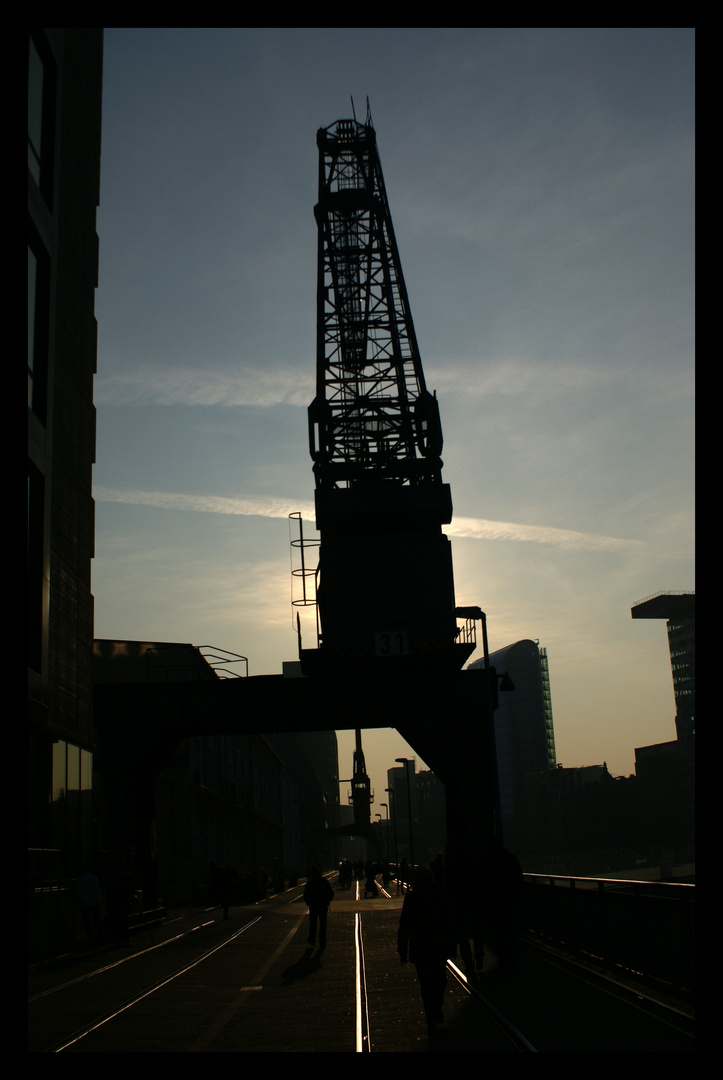 unterwegs im Medienhafen