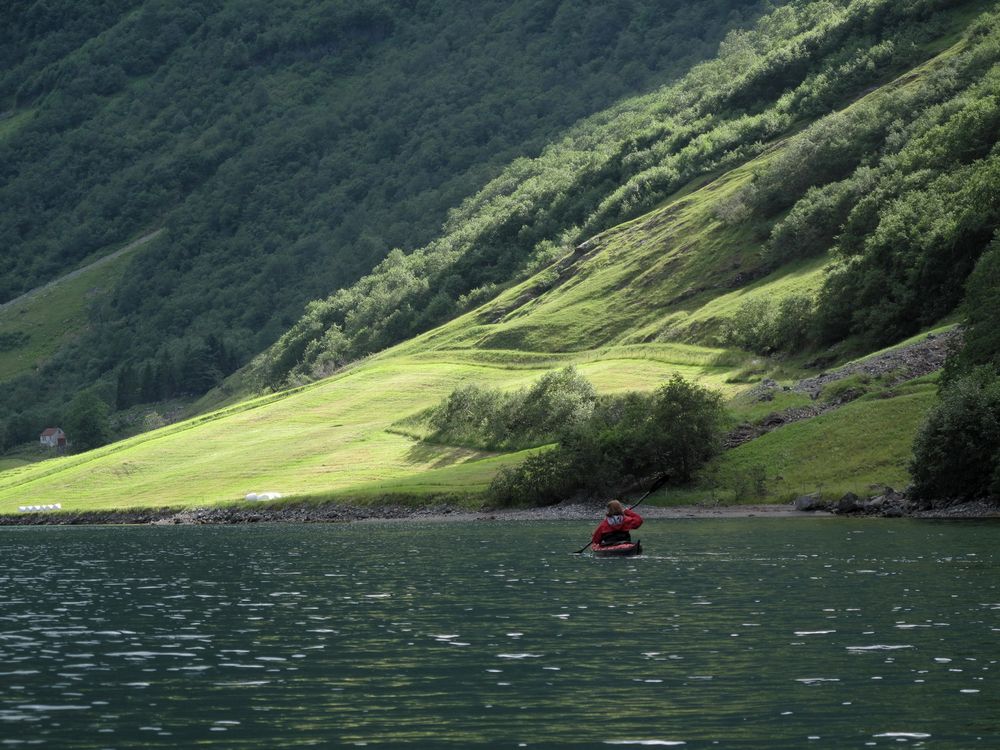 Unterwegs im Naeröfjord