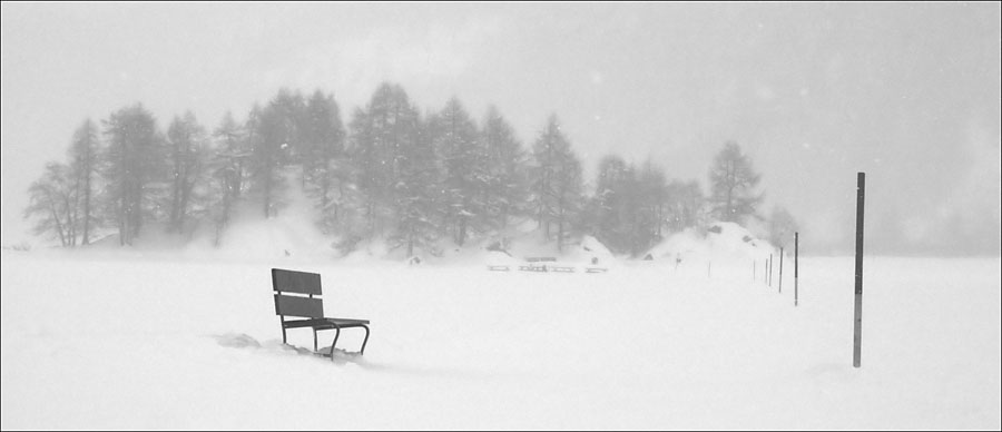 Unterwegs im Nebel