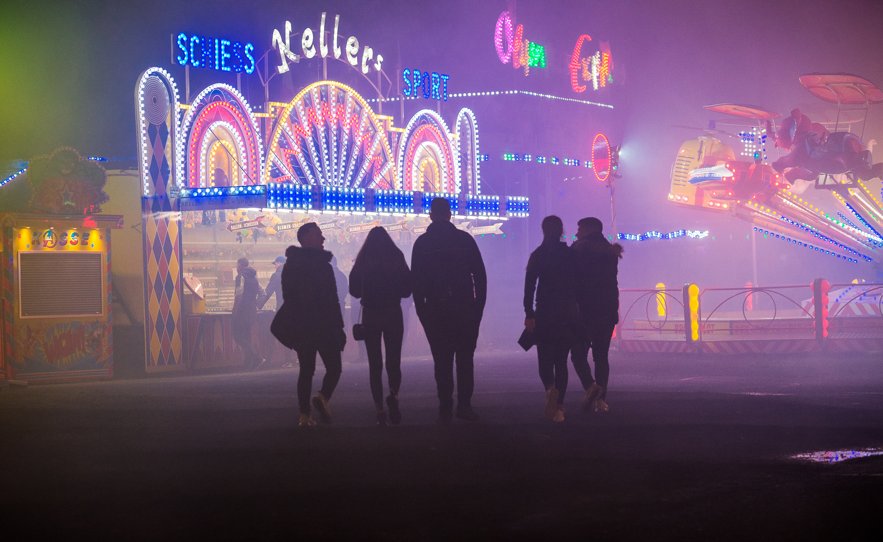 unterwegs im Nebel