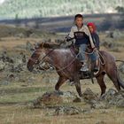 unterwegs im Orchon-Tal (Mongolei)