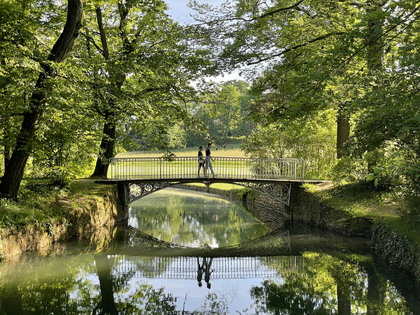 Unterwegs im Schlosspark