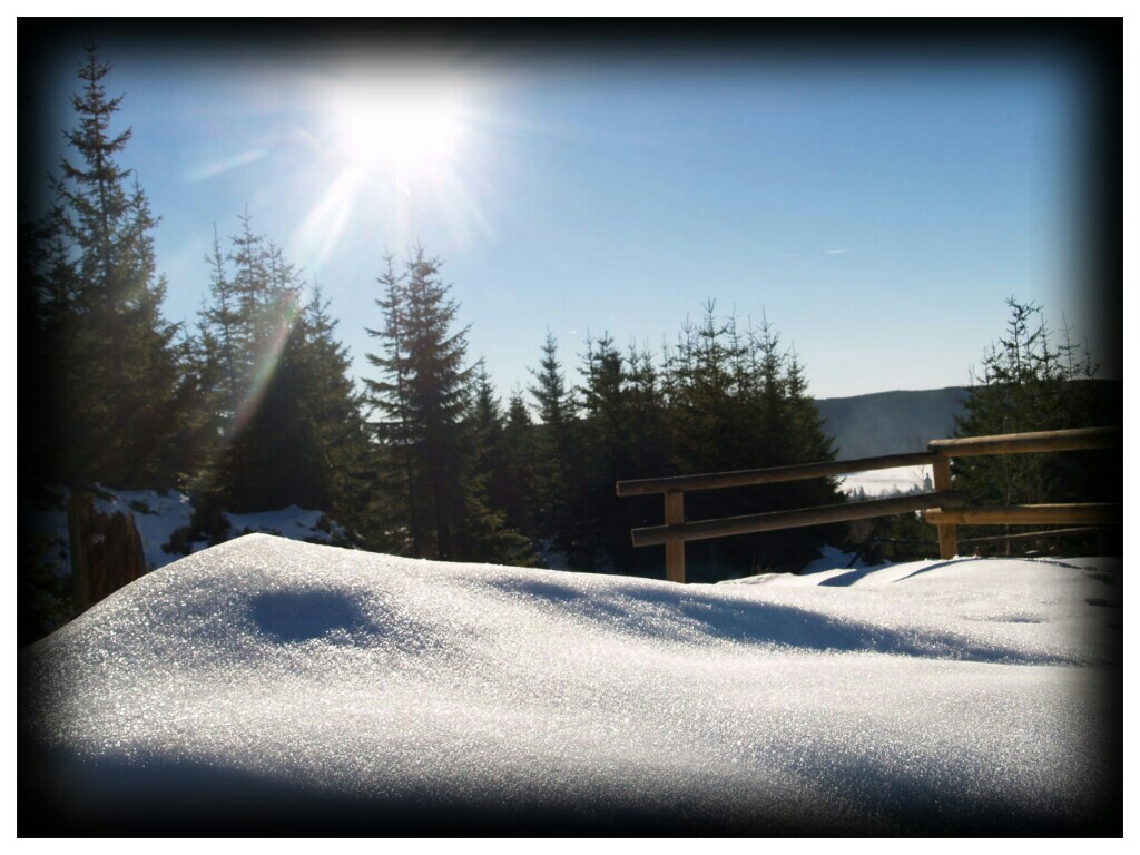 Unterwegs im Schnee