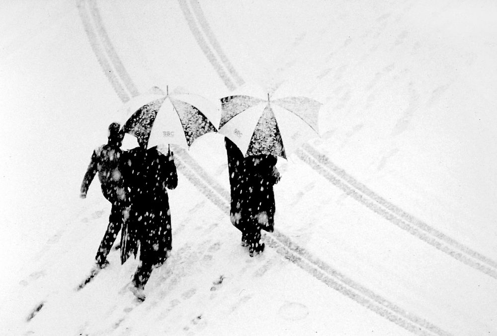 unterwegs im Schnee