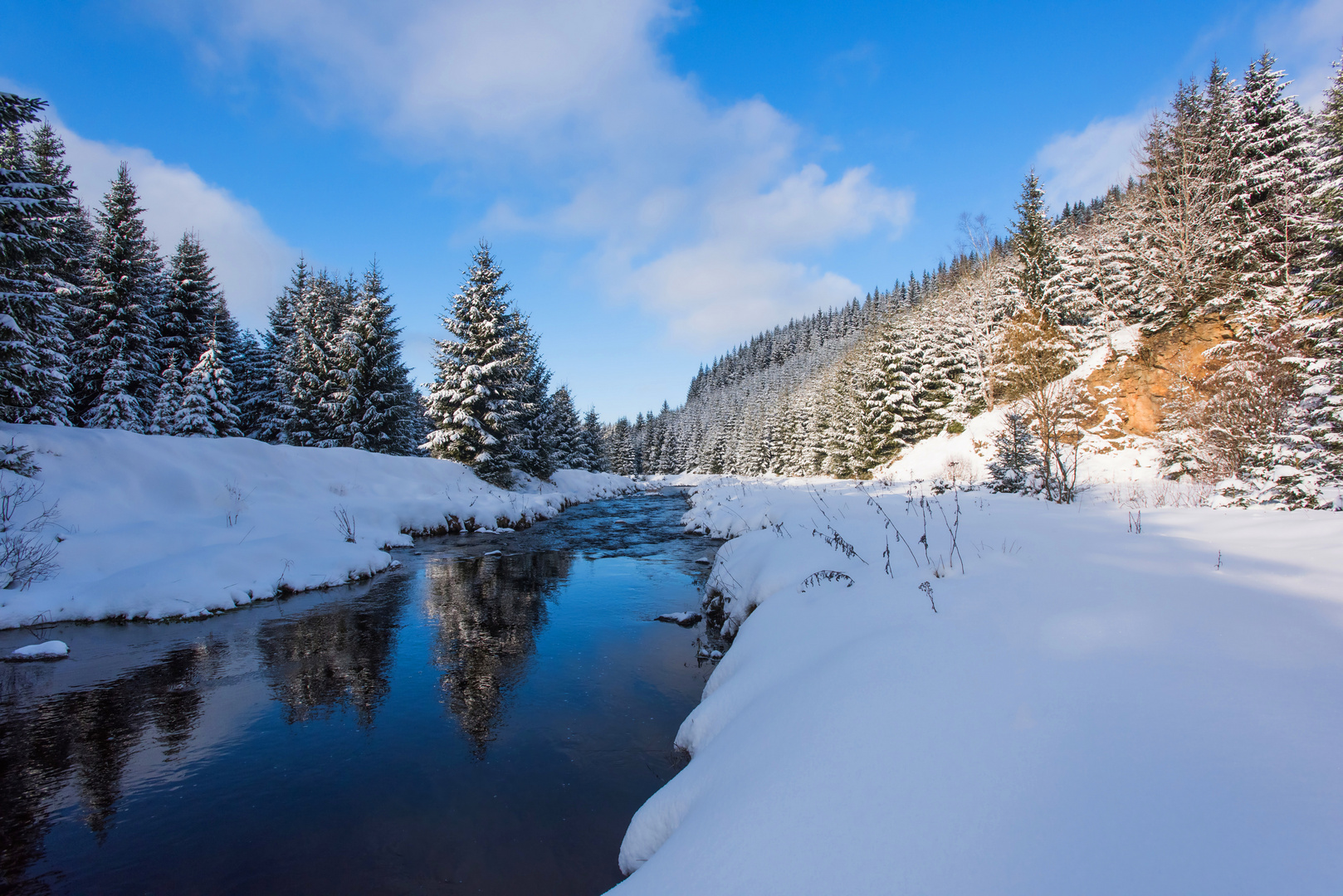 unterwegs im Schwarzwassertal.....