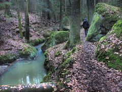 Unterwegs im Teufelsloch-Graben