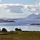 Unterwegs im Westen Schottlands - Blick über den Inner Sound Richtung Isle of Skye