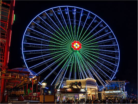 Unterwegs  im Wiener Prater