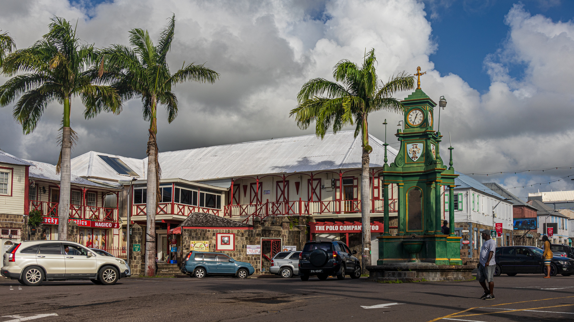 unterwegs in basseterre