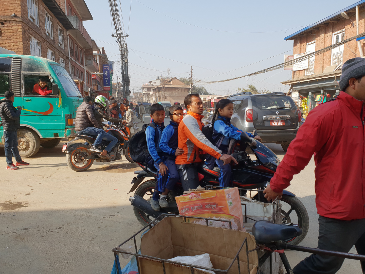 Unterwegs in Bhaktapur, Nepal 