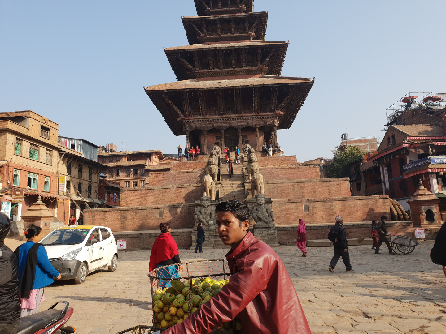 Unterwegs in Bhaktapur, Nepal 