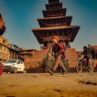 Unterwegs in Bhaktapur, Nepal 