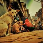 Unterwegs in Bhaktapur, Nepal 