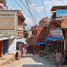 Unterwegs in Changunarayan im Norden von Bhaktapur