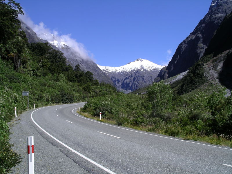 Unterwegs in den neuseeländischen Alpen