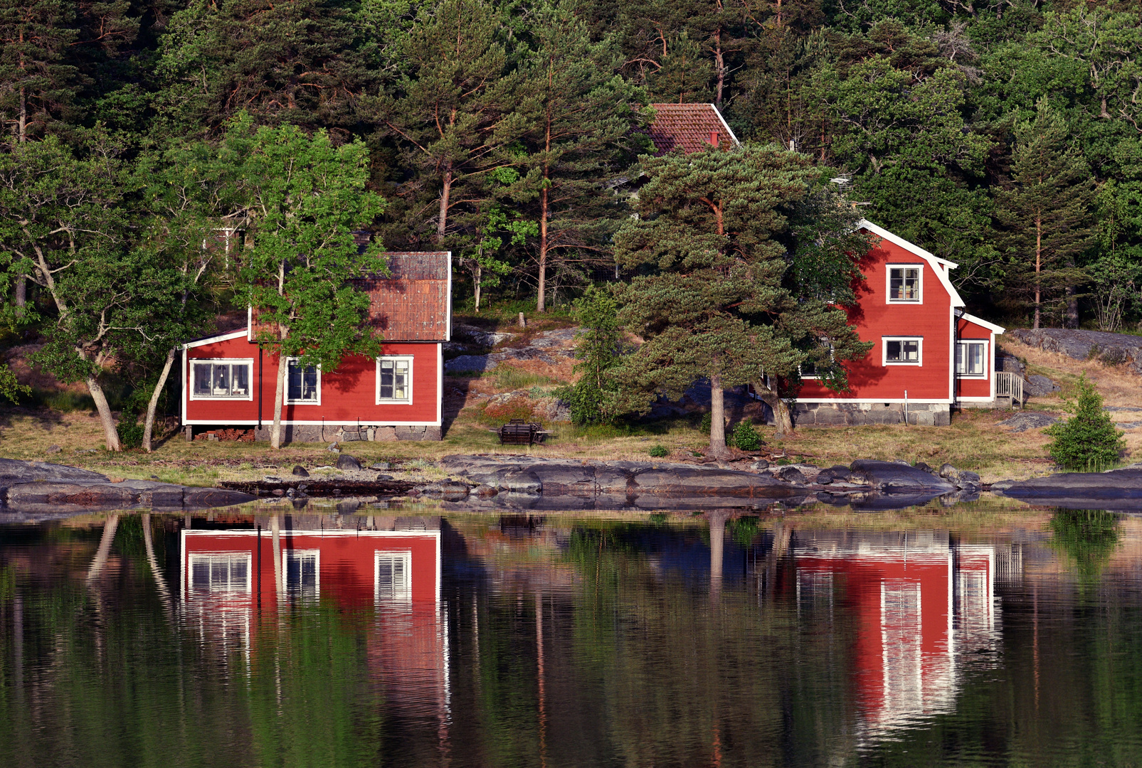 unterwegs in den Schären vor Stockholm