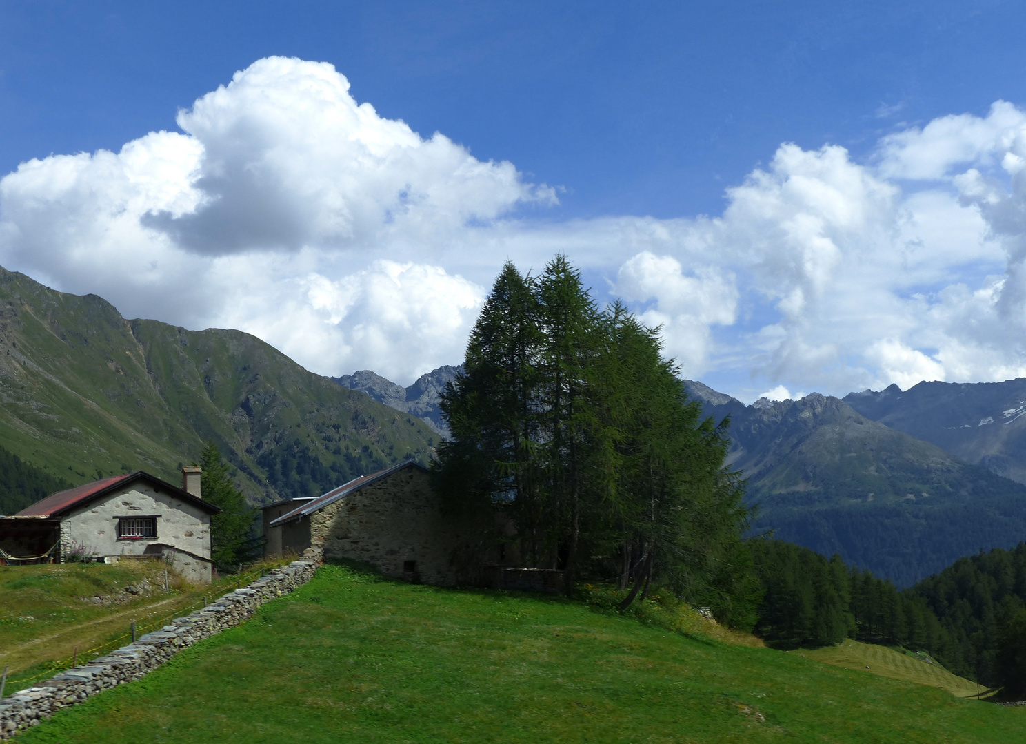 unterwegs in den Schweizer Alpen