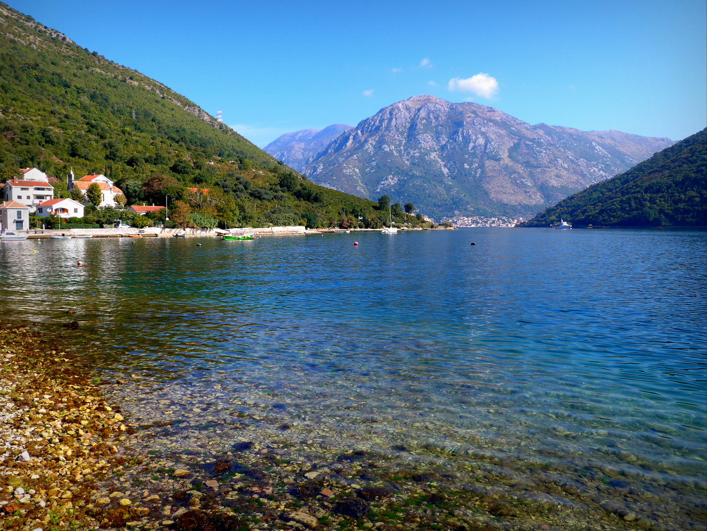 Unterwegs in der Bucht von Kotor