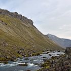 Unterwegs in der Eldgja Schlucht in Südisland