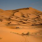 Unterwegs in der Erg Chubby Wüste