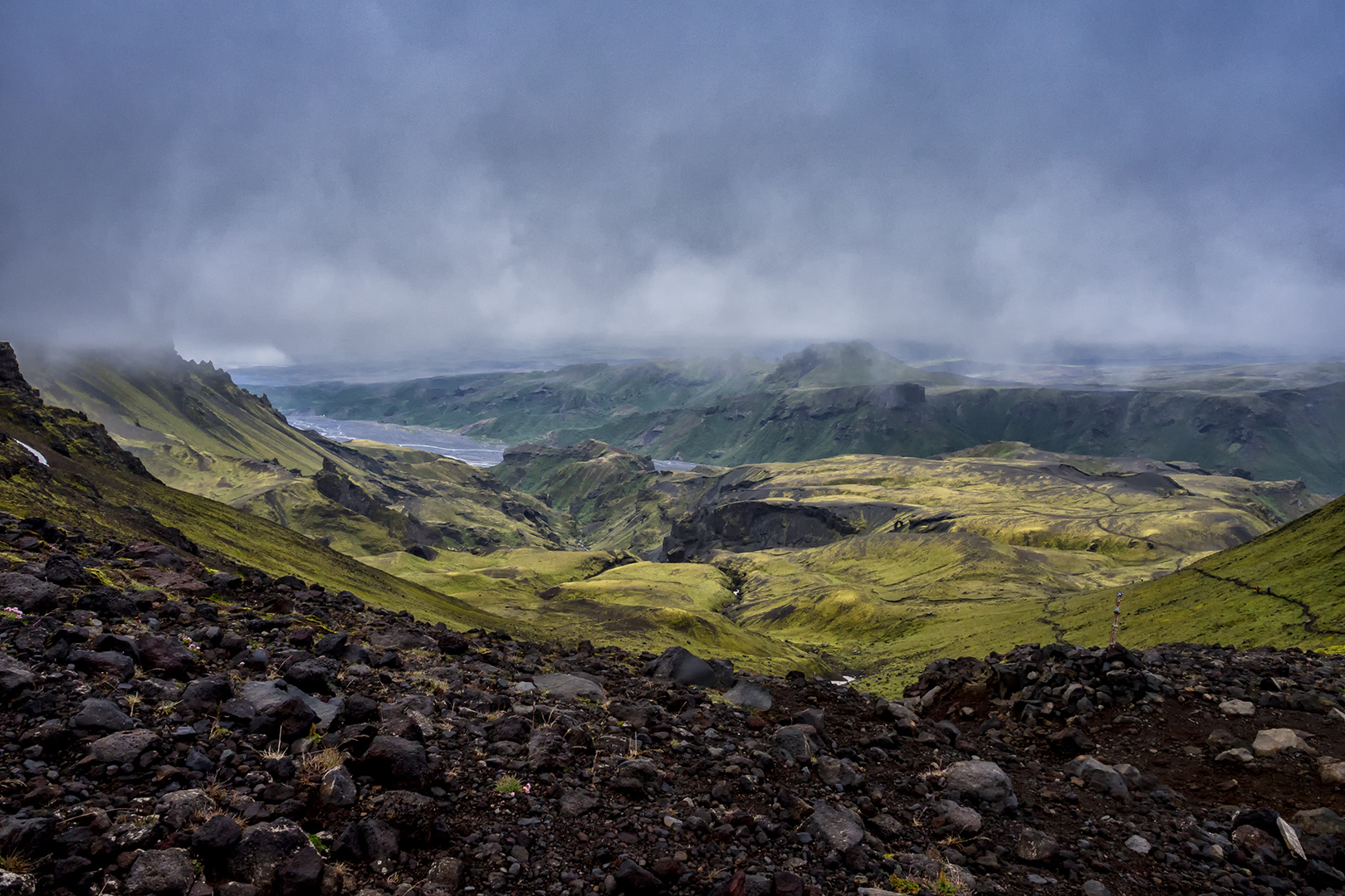 unterwegs in der Þórsmörk