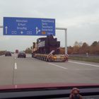 unterwegs in Deutschland, A9 bei Naumburg