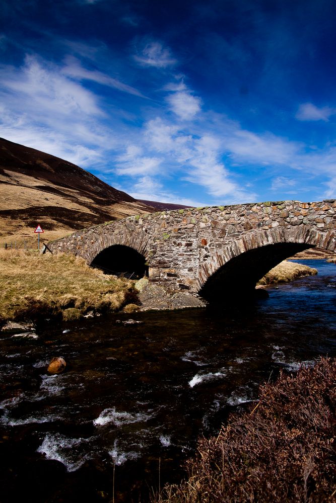 unterwegs in die highlands