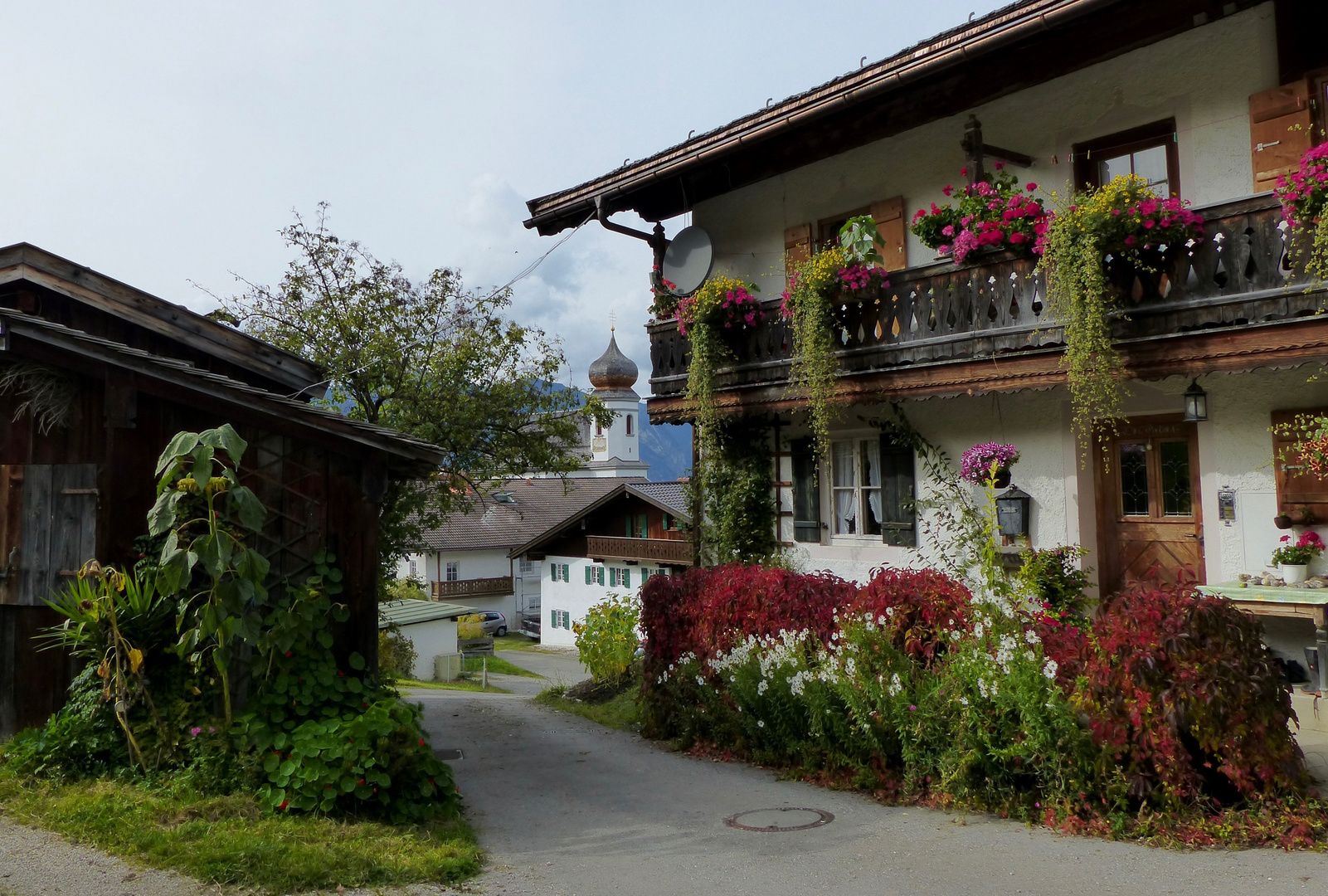 Unterwegs in Garmisch-Partenkirchen 