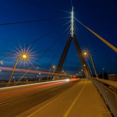 Unterwegs in Halle / Saale - Berliner Brücke