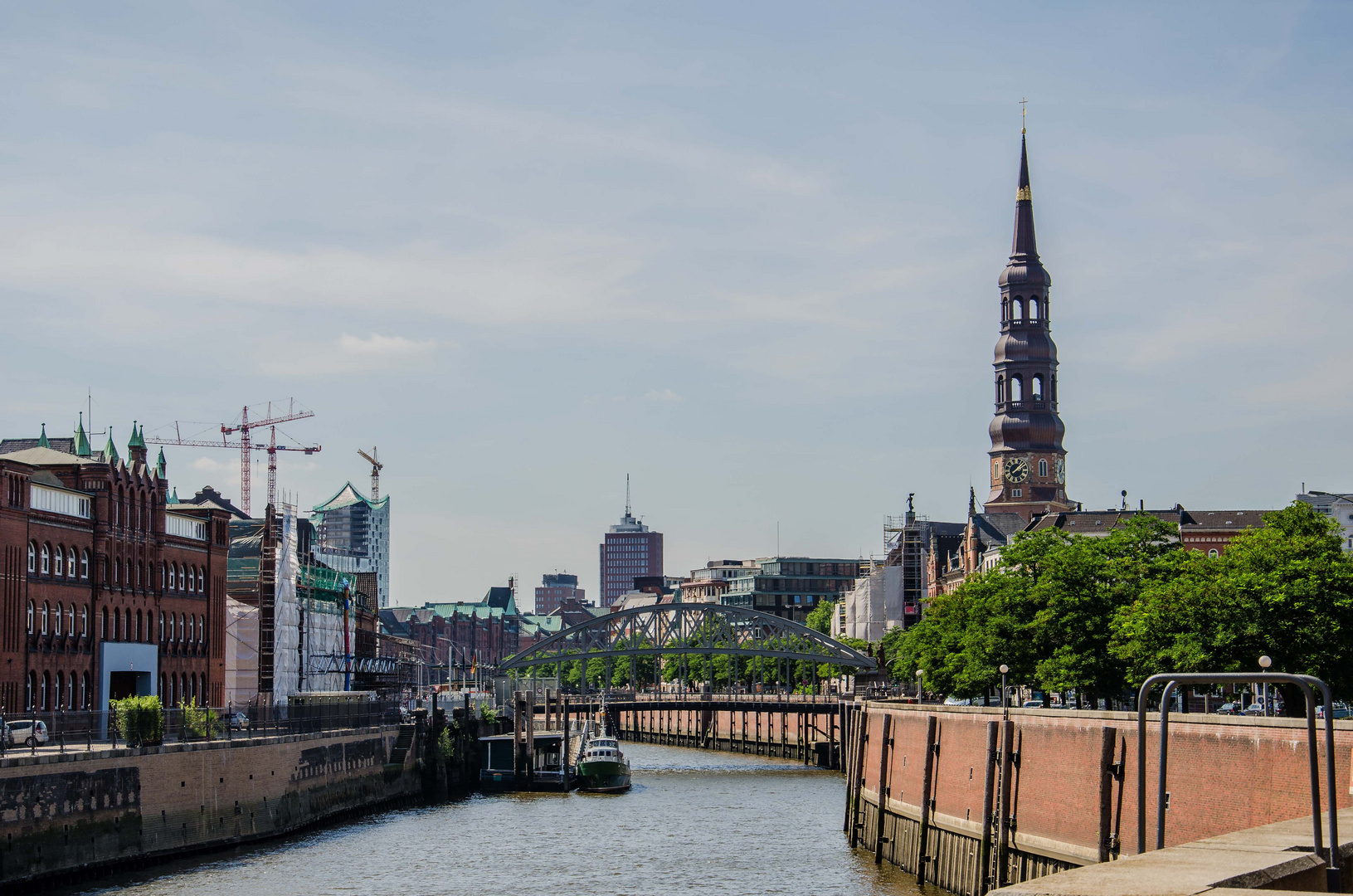 Unterwegs in Hamburg