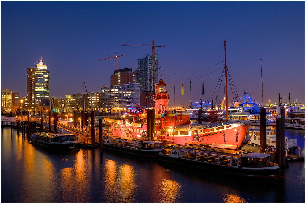 Unterwegs in Hamburg - das Feuerschiff