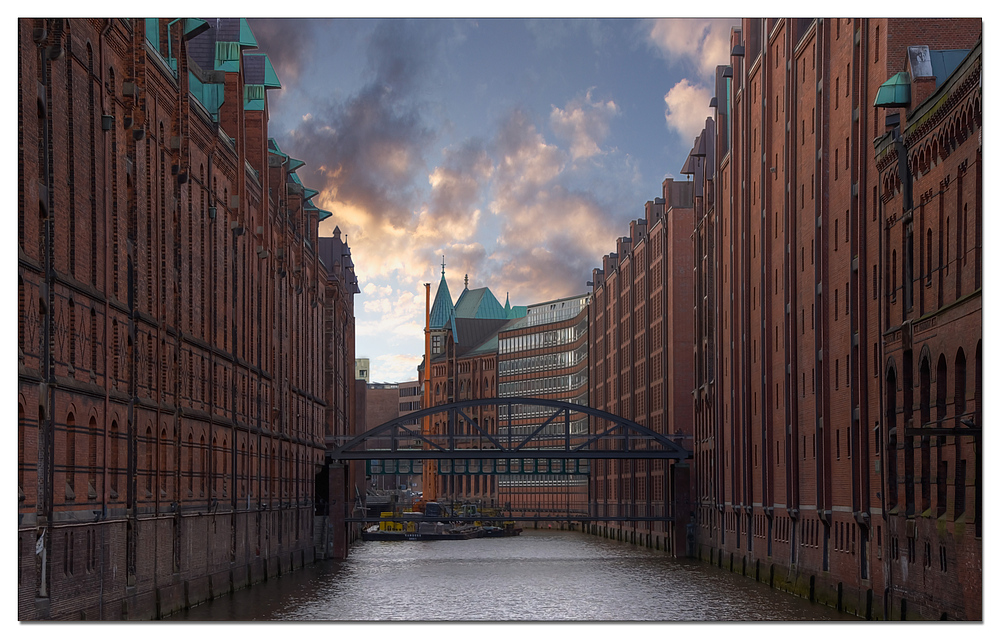 Unterwegs in Hamburg - irgendwo in der Speicherstadt