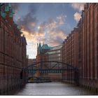 Unterwegs in Hamburg - irgendwo in der Speicherstadt