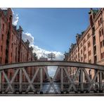 Unterwegs in Hamburg - Speicherstadt Sandbrücke