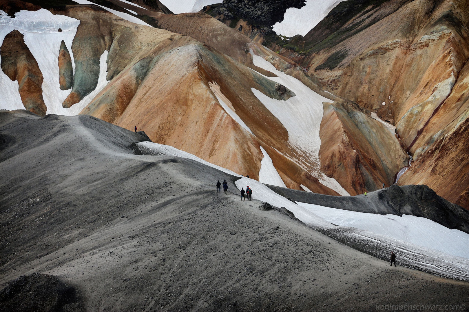 Unterwegs in Landmannalaugar