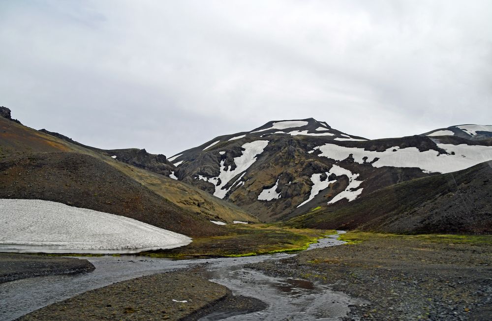 Unterwegs in Landmannalaugar